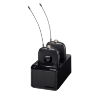 SBC203-US DUAL DOCKING CHARGER FOR 2 SLXD OR TRANSMITTERS SB903 RECHARGEABLE BATTERIES- US PWR SUPPLY INCLUDED